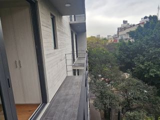 Departamento 102m2 exterior con balcon 2 recamaras