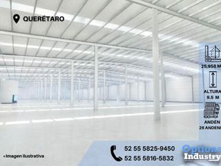 Great industrial property for rent in Querétaro