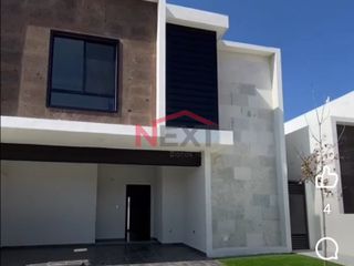 Renta de Casa Nueva  en Fraccionamiento Privada Rincon Campestre, Saltillo, Coahuila a 3 minutos de HEB Colosio