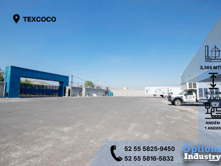 Warehouse rental opportunity in Texcoco
