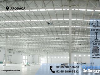 Rent industrial property now in Apodaca