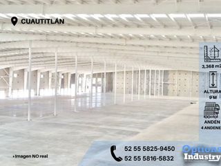 Industrial property for rent located in Cuautitlán industrial park