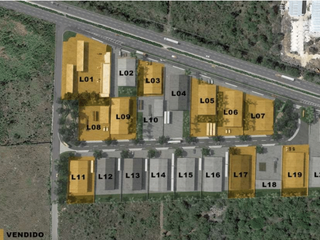 Terreno Industrial en venta en Mérida Yucatán, Tek Park en Mococha