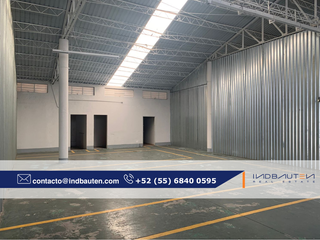 IB-EM0599 - Bodega Industrial en Renta en Naucalpan, 875 m2.