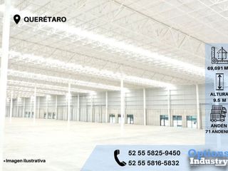 Querétaro, area to rent industrial property