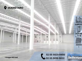 Amazing industrial warehouse in Querétaro for rent