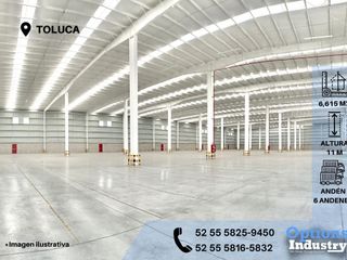 Industrial warehouse for rent in Toluca