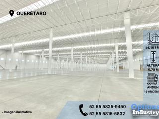 Incredible industrial warehouse in Querétaro for rent