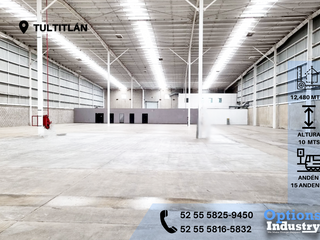Warehouse for rent in Tultitlán