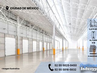 Industrial warehouse for rent in Mexico City