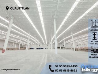 Amazing industrial warehouse for rent in Cuautitlán