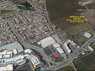 Terreno comercial en venta Irapuato Guanajuato zona cibeles