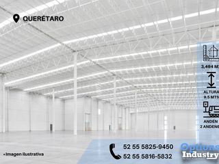 Querétaro, rent an industrial warehouse now