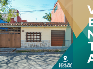 VENTA DE TERRENO CON PIE DE CASA EN DIAGONAL DEFENSORES PARA DEMOLER O REMODELAR