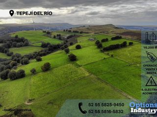 Rent industrial land now in Tepejí del Río