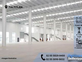 Industrial warehouse in Tultitlán for rent