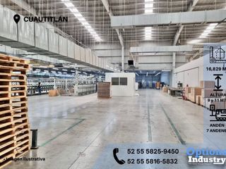 Rent incredible industrial warehouse in Cuautitlán