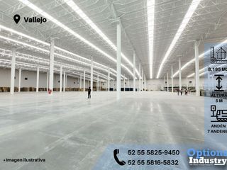 Rent new industrial warehouse in Vallejo