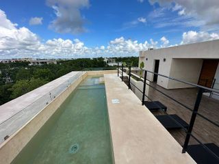 En venta departamento con alberca privada en Tulum (995)