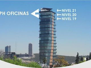 OFICINA EN PH DE TORRE LBL EN CENTRITO VALLE