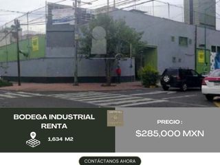 Bodega Industrial en renta en colonia Anahuac, Miguel Hidalgo, cdmx
