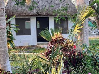 Casa de campo con Cabaña maya para visitas a 20 min de Merida.