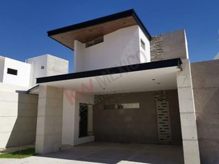 Casa Nueva de una sola planta, Sector Viñedos, Las Viñas Residencial, Torreón, Coahuila