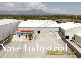 Renta de Nave Industrial en  Zona Industrial de Matehuala, San Luis Potosí sobre carretera 57.