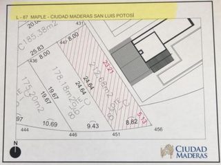 TERRENO EN VENTA EN CIUDAD MADERAS, SAN LUIS POTOSI