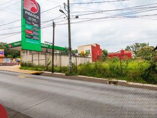 Terreno comercial en renta sobre acceso principal a Xico, Pueblo Mágico