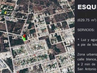 Terreno en venta Dzitya zona Norte de Mérida, Yucatán