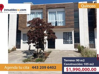 CASA EN VENTA FRACCIONAMIENTO EN QUINCEO, MORELIA