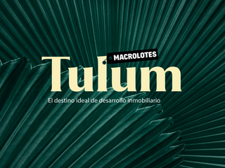 Macrolotes en Tulum: El Destino Ideal para Desarrollo Inmobiliario