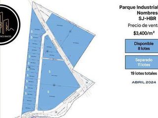 Terreno industrial en venta en Apodaca