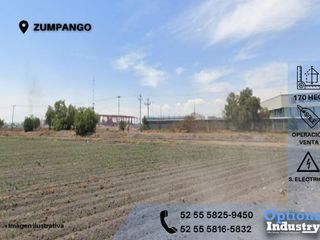 Industrial land for sale in Zumpango