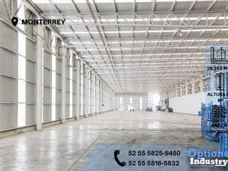 Rental of industrial property in Monterrey