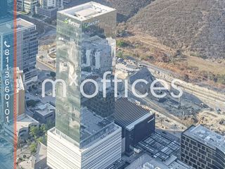 Oficina en venta Torre Malva de 761m2 obra gris en Valle Oriente, San Pedro GG