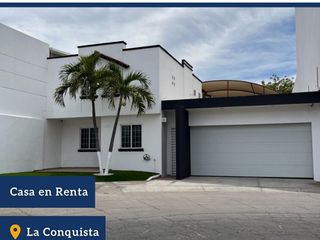 Renta Casa/ Col Carlos V Conquista/Culiacán