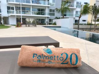 Departamento en Venta en Cancún, PALMETTO 20, Penthouse con Roof Garden 3 recámaras Palmaris