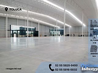 Rent space in Toluca industrial park