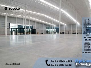 Toluca, area to rent industrial property