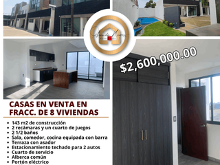 Casa en venta en fraccionamiento, Ocotepec, Cuernavaca; Mor.