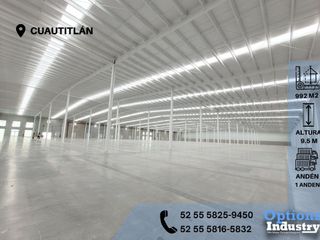 Warehouse rental opportunity in Cuautitlán