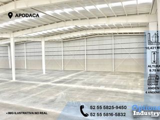 Immediate availability of industrial warehouse rental in Nuevo León