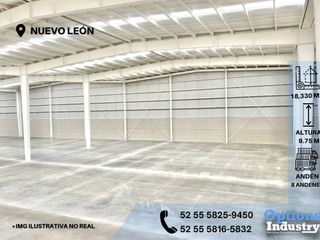 Alquiler de espacio industrial ubicado en Nuevo León