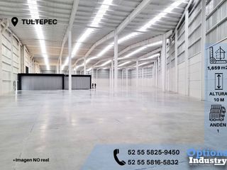 Rent industrial warehouse in Tultepec