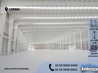 Incredible industrial warehouse for rent in Lerma