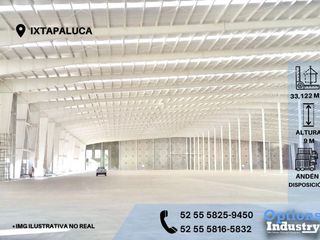 Espacio industrial en renta en Ixtapaluca