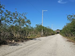 Video| Terreno frente a Aldea Conkal al norte de Mérida