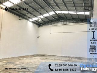 Rent industrial property now in Tamaulipas
